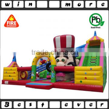 China popular hot sale interesting inflatable toy fun city, inflatable slide amusement park for sale                        
                                                                                Supplier's Choice