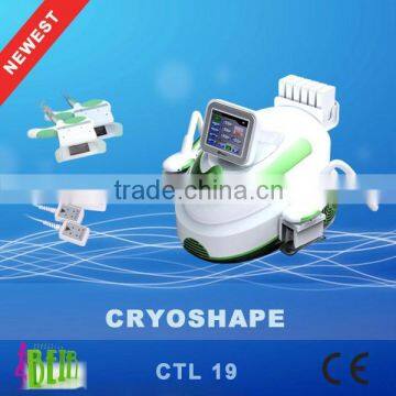 Newest Cryo Handle Working Cold Lipolysis Lipo Laser Fat Loss Machine for Salon Use
