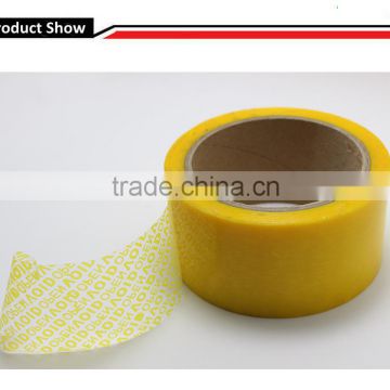 Tamper evident VOID sealing tape safty adhesive tape