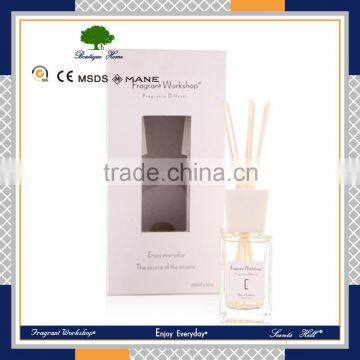 Professional designs Custom Fashion air freshener and decoration wooden sticks aroma reed diffuser with luxury packaging