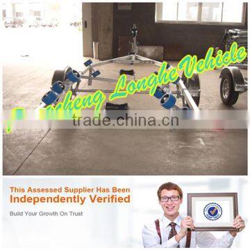 Heavy Duty Hot Dipped Galvanized Double Tube Boat Trailer