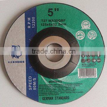 Depressed Center Cut-off Wheels Type 27 Metal Grinding Wheel