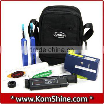 Optical Fiber Connector Cleaning & Inspection Tool Kit Include One Click Cleaner / NTTAT OPTIPOP R Cassette Cleaner + Scope photo-2