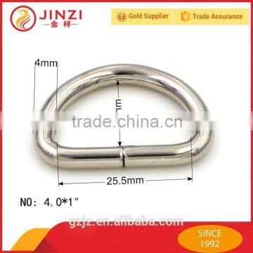 Factory direct sale metal D ring,metal O ring,metal square buckle of Guangzhou