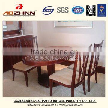 Hot sale cheap malaysian wood Dining Table Set