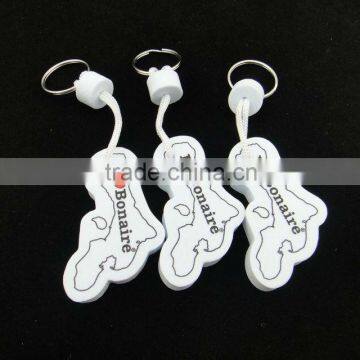 Made in China GOODADV factory Map Printing Custom design eva keychain