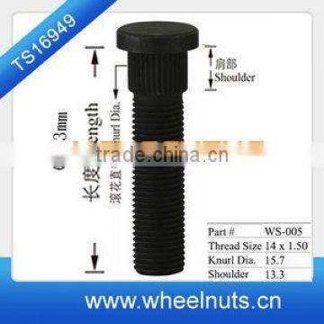 blacking wheel tire studs