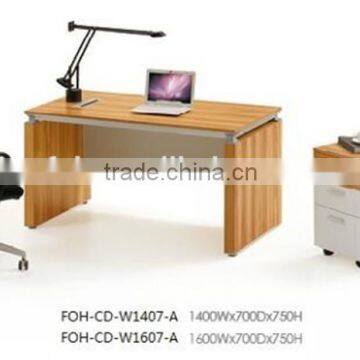 Simple design good quality MFC administrative table with best price FOH-CD-W1407-A