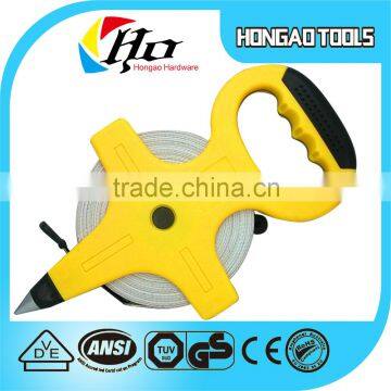 Double sided print accurate measuring tools of 15m Tape Measure,fiber measure tape