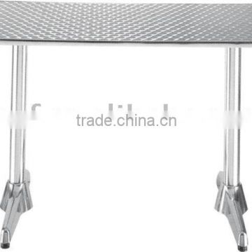 Square Aluminum Table