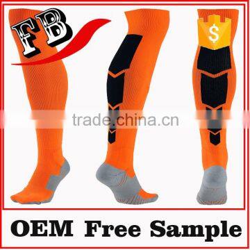 knee high soccer sock custom logo sock football sock