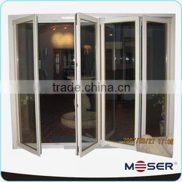 energy saving aluminum glass door aluminum folding door