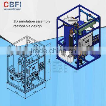 Large Scale Ice Maker 20 Ton Tube Ice Machine for South East Asia photo-3