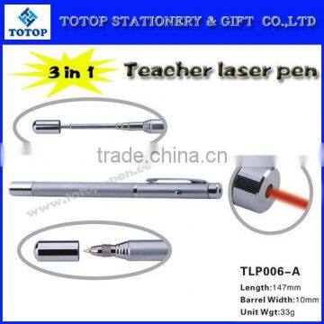 new design 3 in 1 teacher laser pen