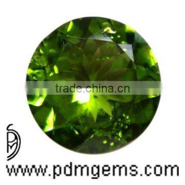 Peridot Round Cut Faceted For Finger Gold Rings From Wholesaler