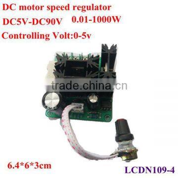 1000w 15A Good Quality dc Pwm Speed Regulating Motor Plc 5V/10V/14V/28V/48V50V/60V/70V/80V/90V
