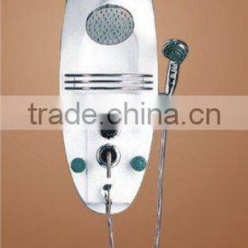 White Acrylic Material Shower Panel