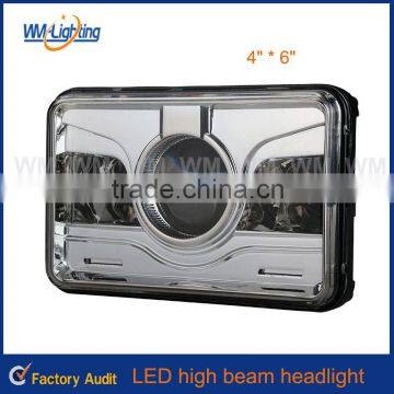 Emark Professional standard lamp new 4inch x 6inch square sealed beam high beam led headlight