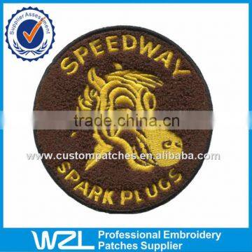 CAR Club Motorcycle Chenille Patches, Letters Biker Embroidery Motorcycle Chenille Patch photo-5