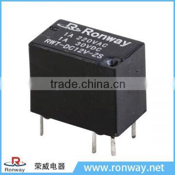 Ronway factory hot sale JRC-23F 6pin communication pcb power relay