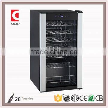 28 Bottles Compressor Economic Wine fridge of JC-88