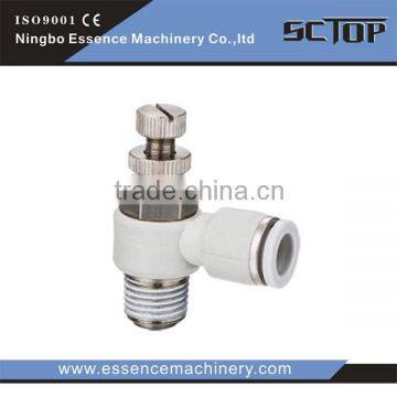 Pneumatic Plastic Control Valve Speed Controller(flow Speed Regulators) SC Series photo-2