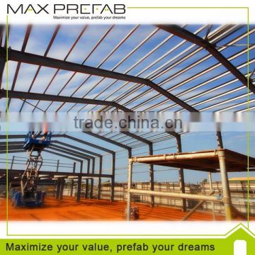 Prefabricated H Section Steel Frame Shed