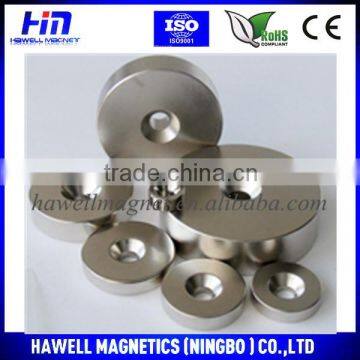 Permanent Type and Industrial Magnet Application neodymium countersunk magnet