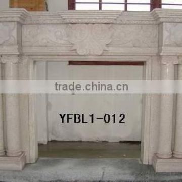 Travertine Fireplace Mantel Design