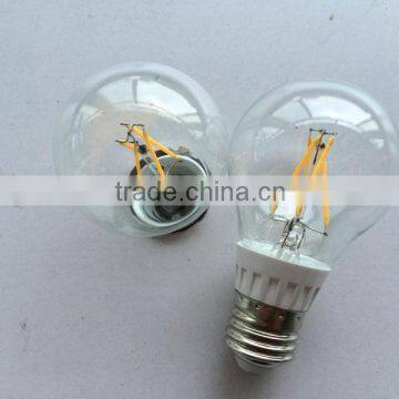 high lumens 360degree cob leds 4w filament bulb