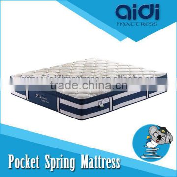 Rollable Memory Foam Pocket Spring Anti Bedsore 100% Natural Latex Mattress