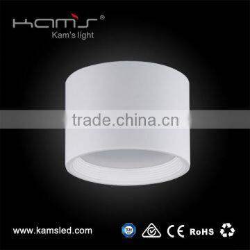 SAA certificated round surface mounted 15w cob and SMD led downlight 3 years warranty