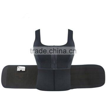 Zip with veclo neoprene vest for weight loss accept paypal supplier