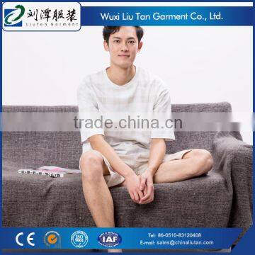 the Plaid Pajama Sleepwear With Pants From Oem Factory photo-6
