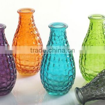 Color home decoration glass vases