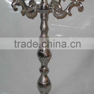 silver candelabra