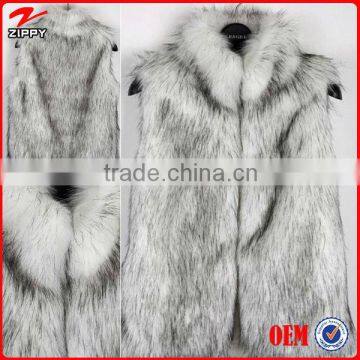New Arrival Faux Fur Vest for Women Wear Cheap Women Faux Fur Vest photo-6