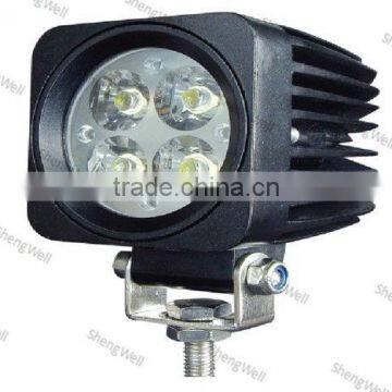 ShengWell auto 12W 9--32V Epistar LED work light IP67 factory directly 12month warranty car led work light 12w led work light