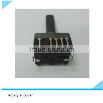 18mm rotary encoder with flat type shaft, 360degree 12detents rotary encoder