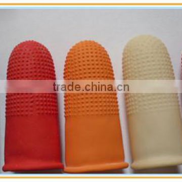 cleanroom antislip textured orange finger stall