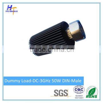 Dummy Load rf coaxial Termination load -- DC - 3GHz 50W DIN Male connector