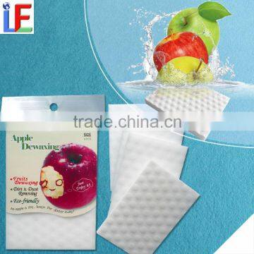 2016 China innovative quick cleaning melamine sponge for fruit cleaning