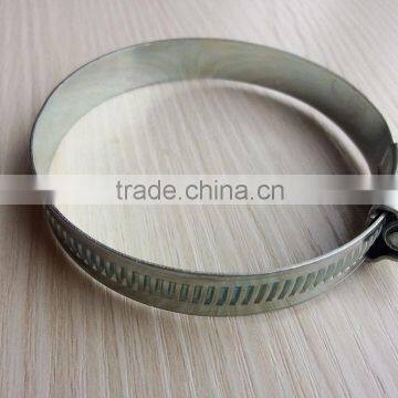 Carbon steel hose clamp