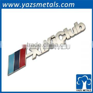 Wholesale brass chrome metal letters car emblem                        
                                                Quality Choice