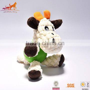 Squeaky Dog Chew Ball Plush Dog Pug Soft Toy With Cotton And Rubber Quality Choice photo-2