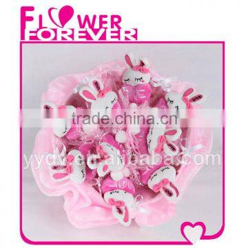 Plush Bunny Valentines Day Gifts Made in China