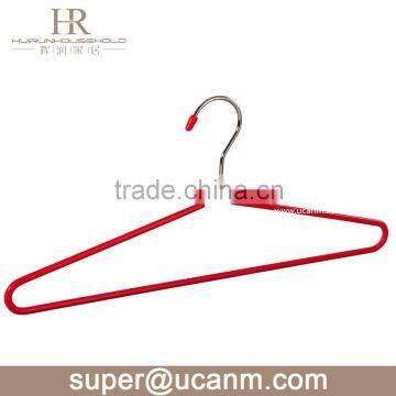 HRD-004 cheap pvc coated suit metal hanger