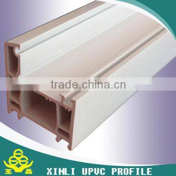 low price upvc profile but in good quality China low rate factory upvc window profile for construction