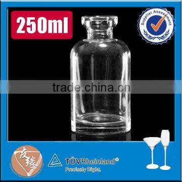 hot selling round cork 250ml empty reed diffuser glass bottle                        
                                                                                Supplier's Choice