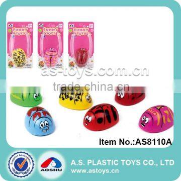 novelty plastic pull back beetle toys